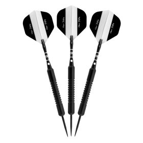 Elkadart 22-0128-22 Black 150 Jet Black Steel Tip Darts - 22 g